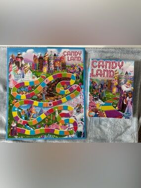 Candy Land Game Board And Box For Decoration Crafting DIY Crafts
